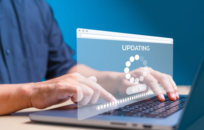 website updating